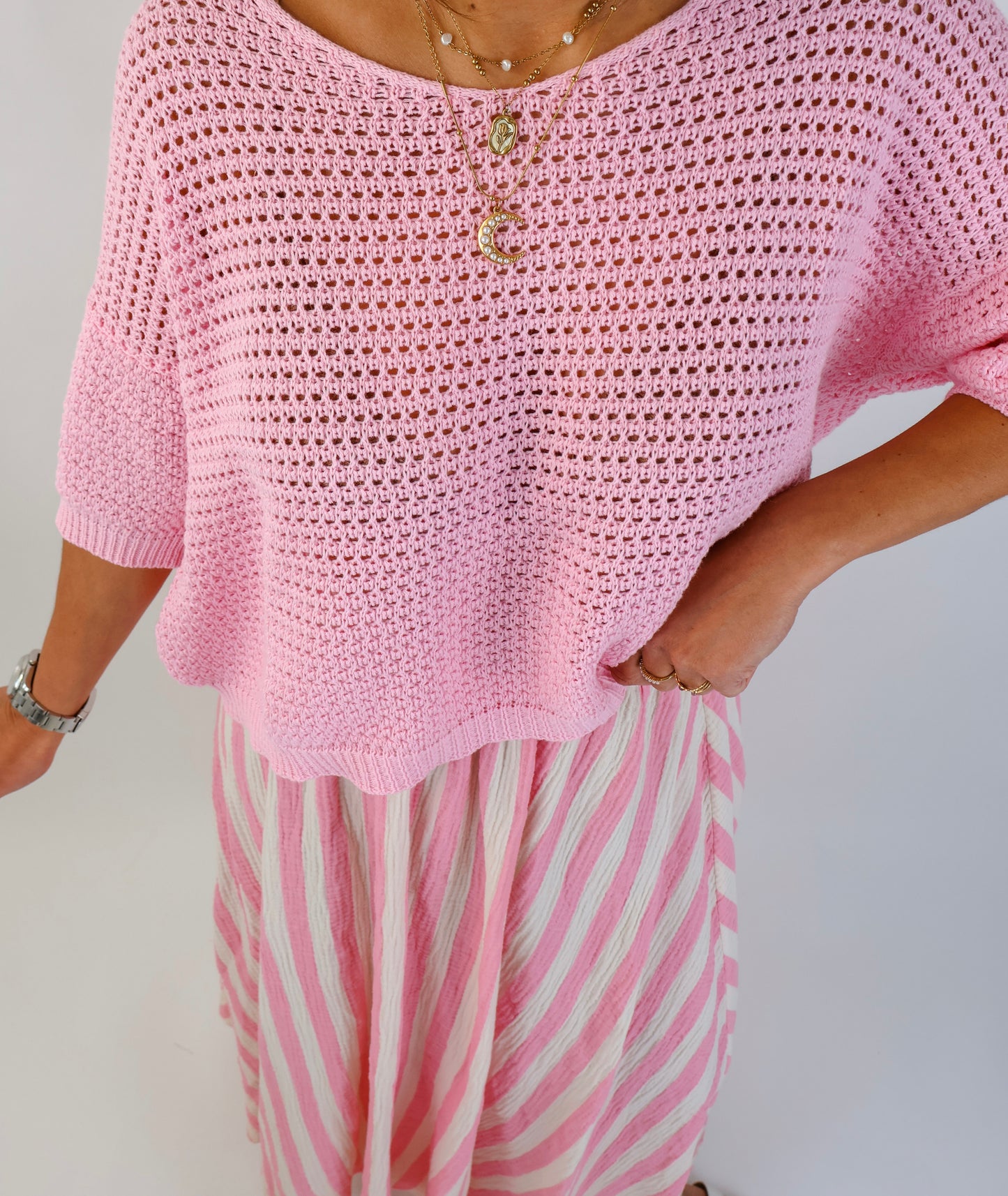 Maily Häckelshirt Candy