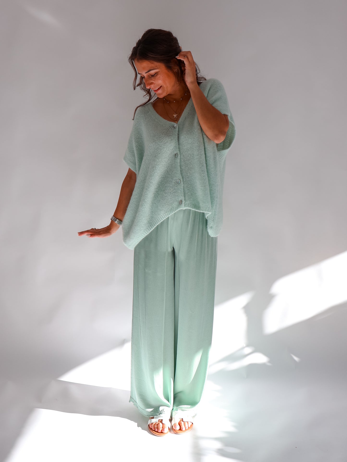Luna Soft Oberteil Watergreen
