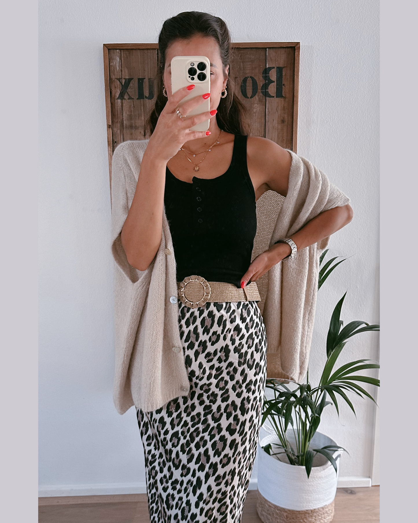 Luna Soft Oberteil Beige