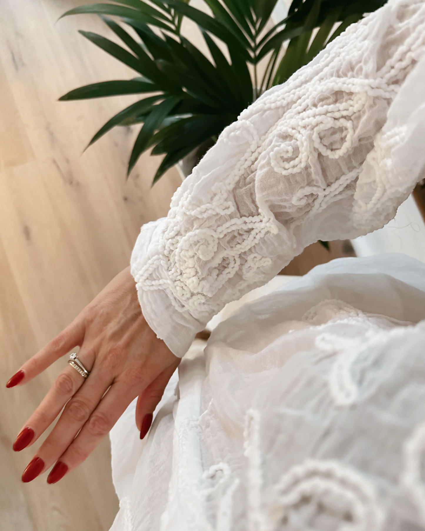 Laya Bluse Weiß