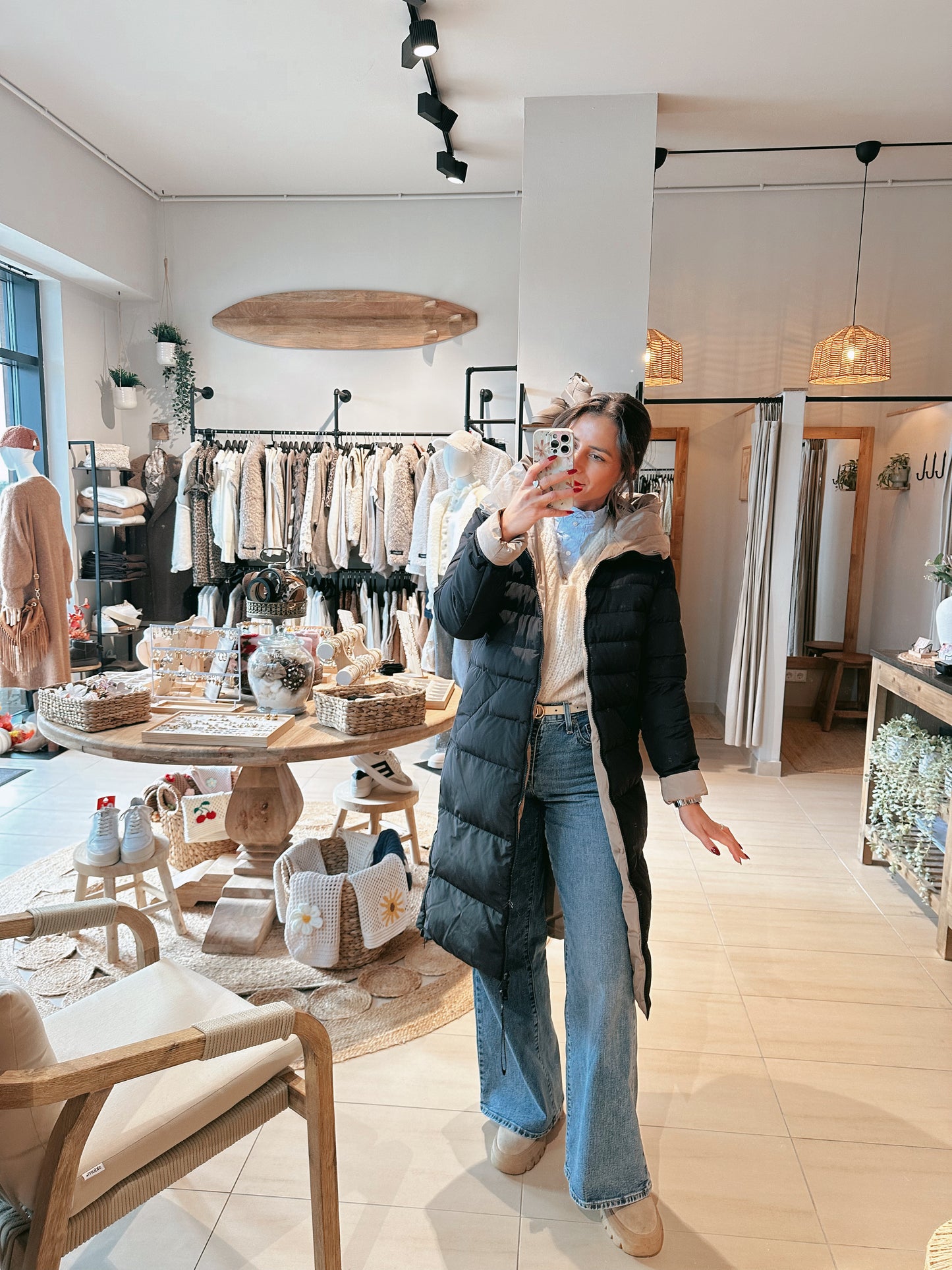 Rino & Pelle Keila Wendemantel Schwarz