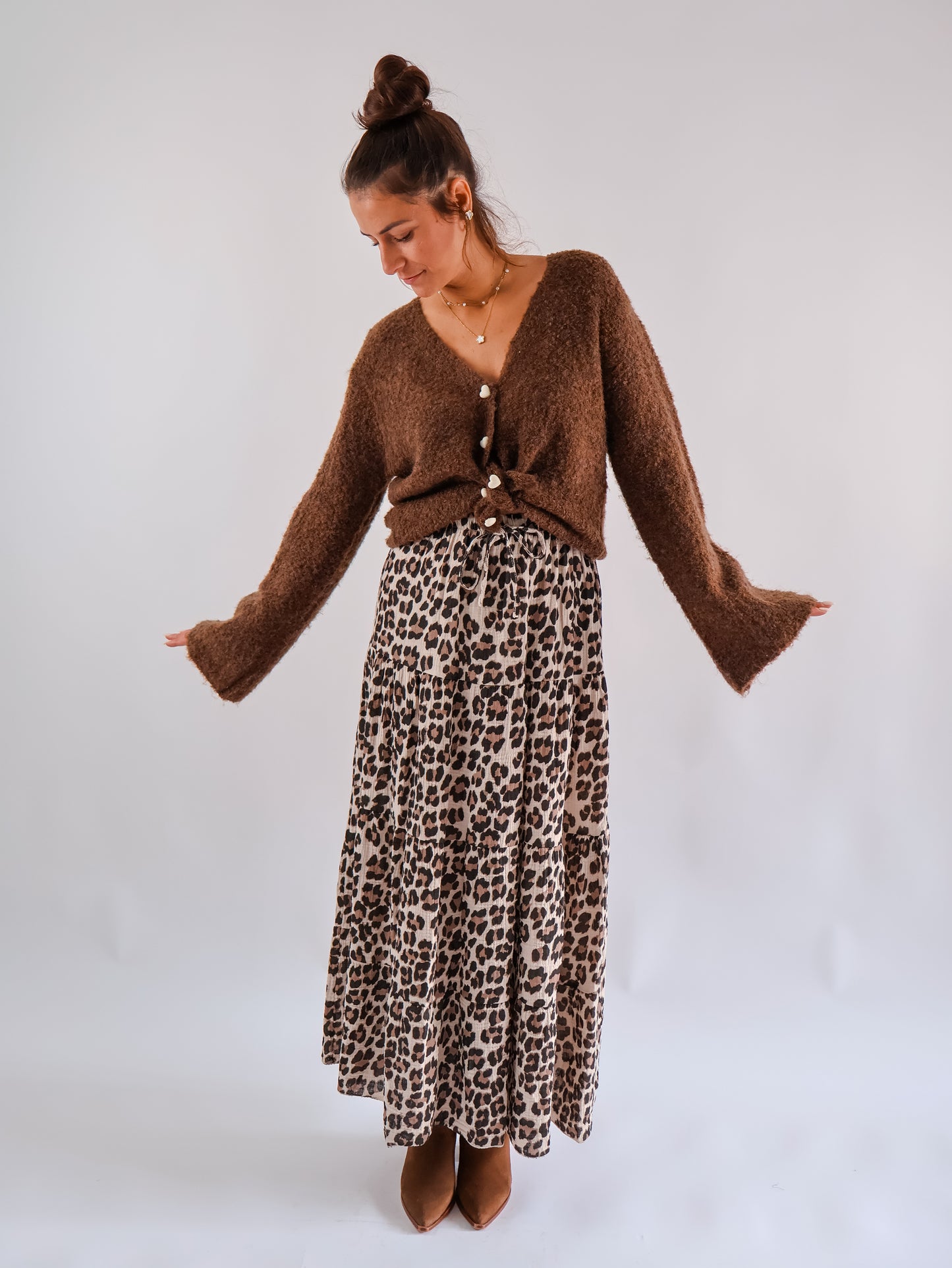 Darling Cardigan Marron