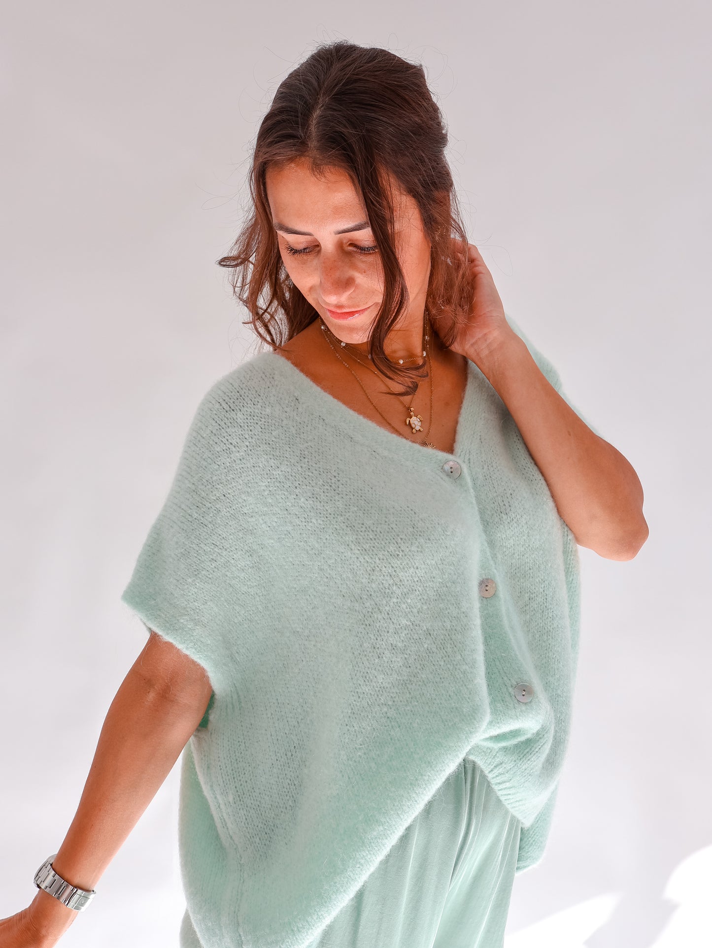 Luna Soft Oberteil Watergreen