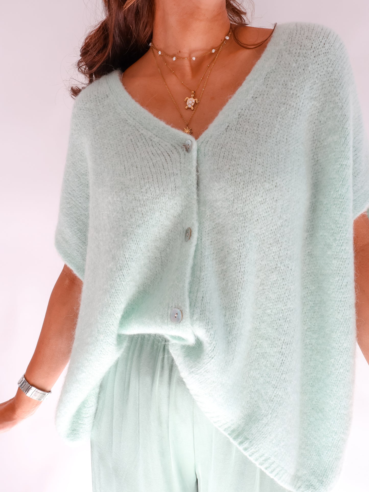 Luna Soft Oberteil Watergreen