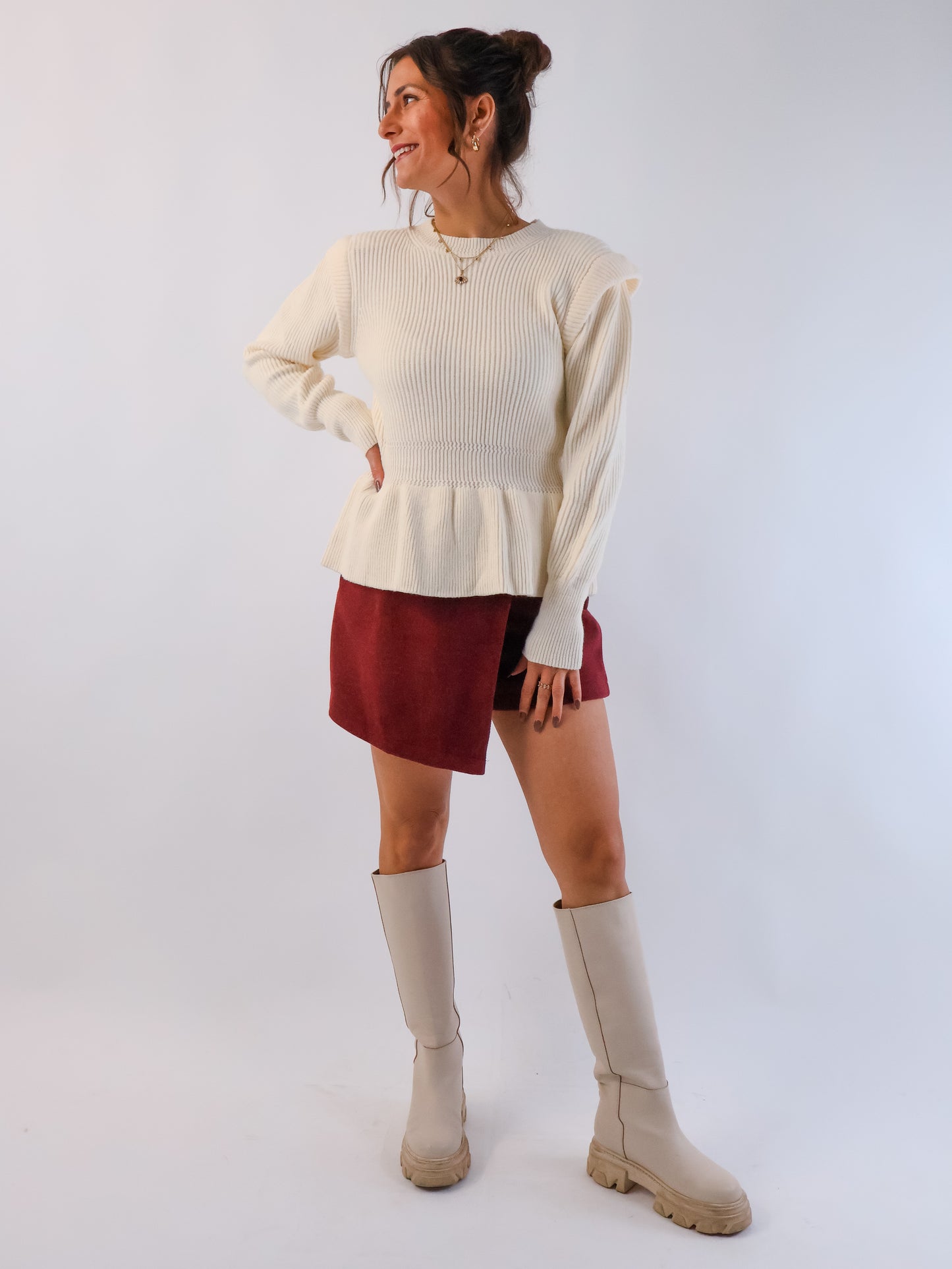 Mariela Pullover Creme