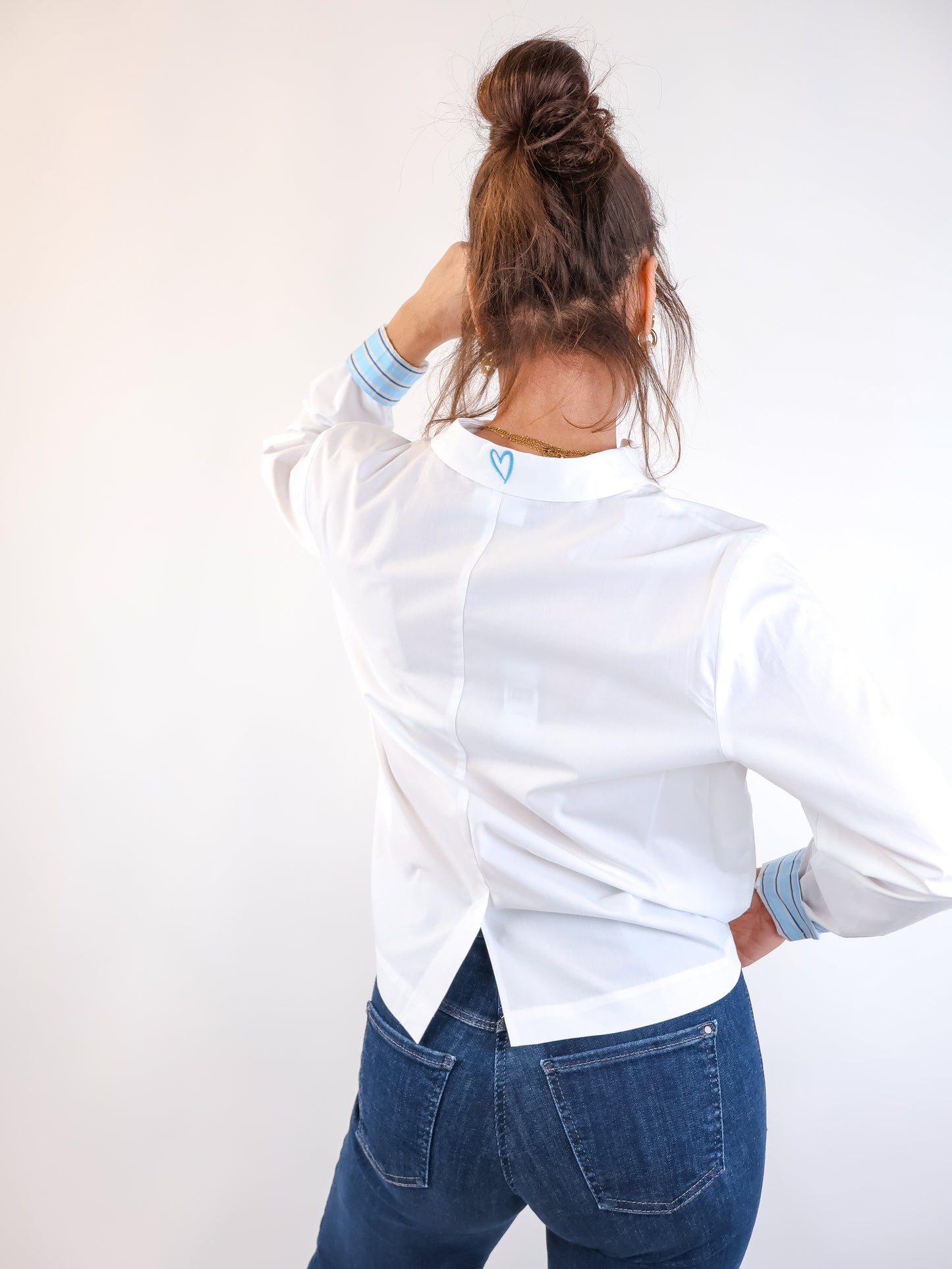 Smith&Soul Solid Blouse with Drawstring at Front