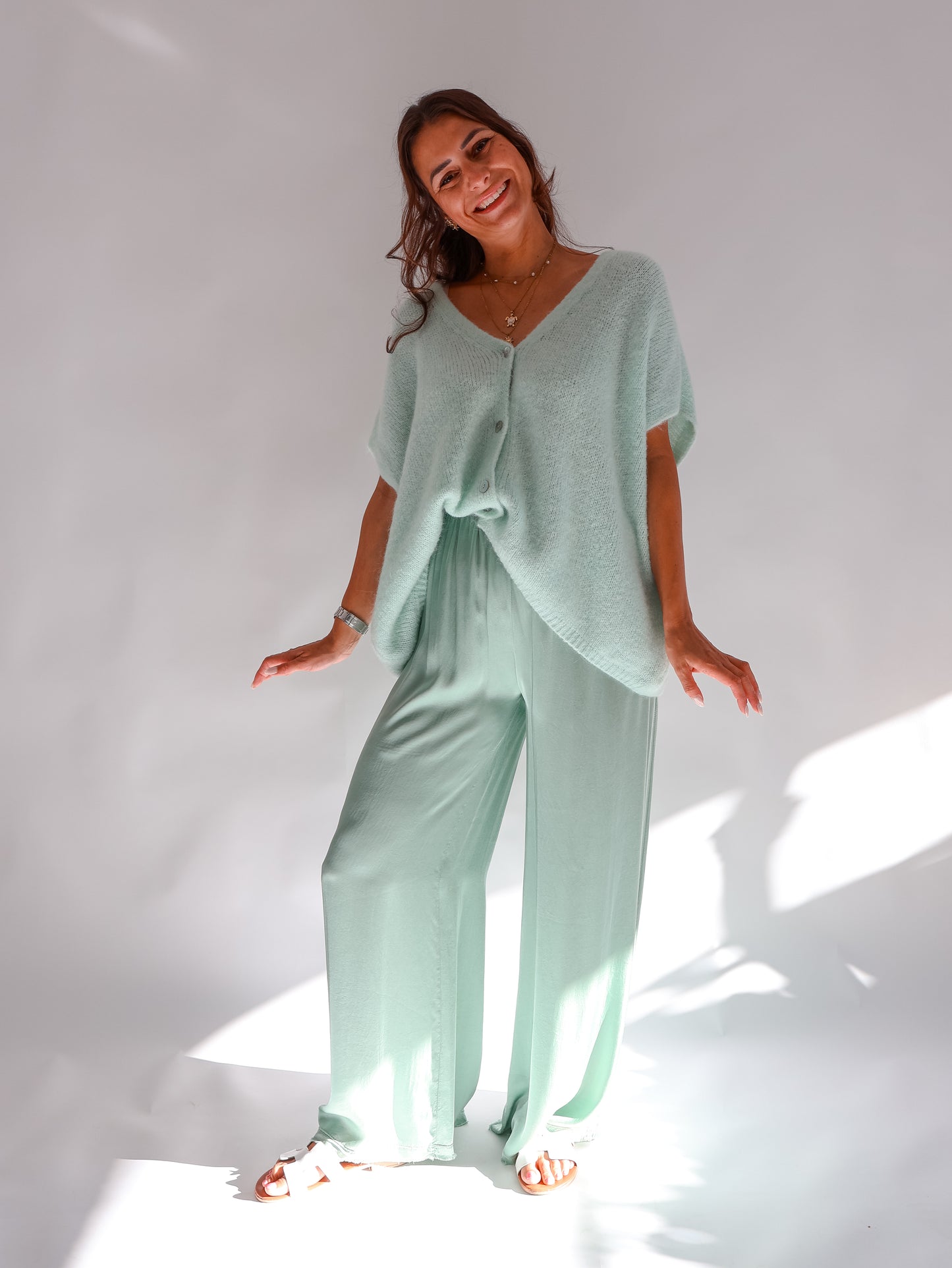 Luna Soft Oberteil Watergreen