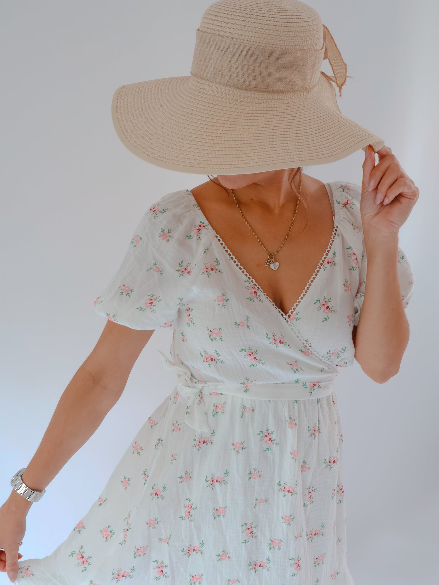 Rosé Kleid