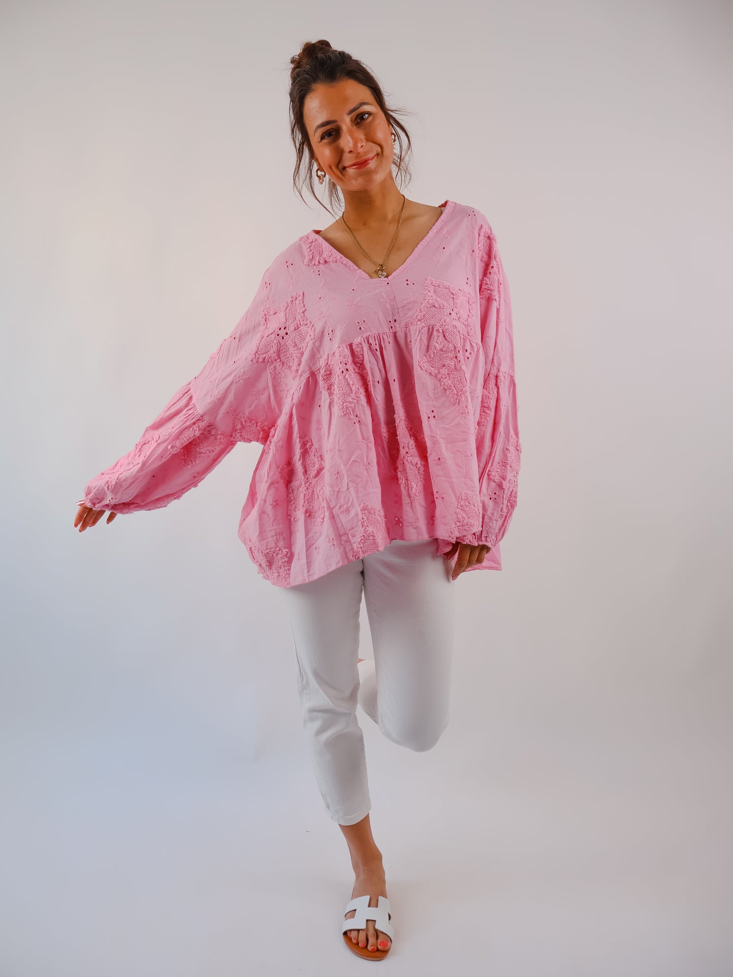 Camille Bluse Pink
