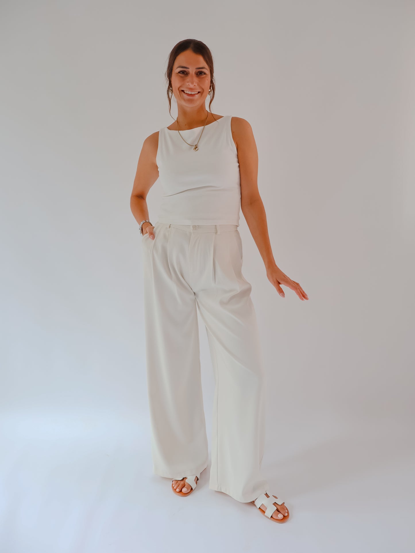 Basic Top Offwhite