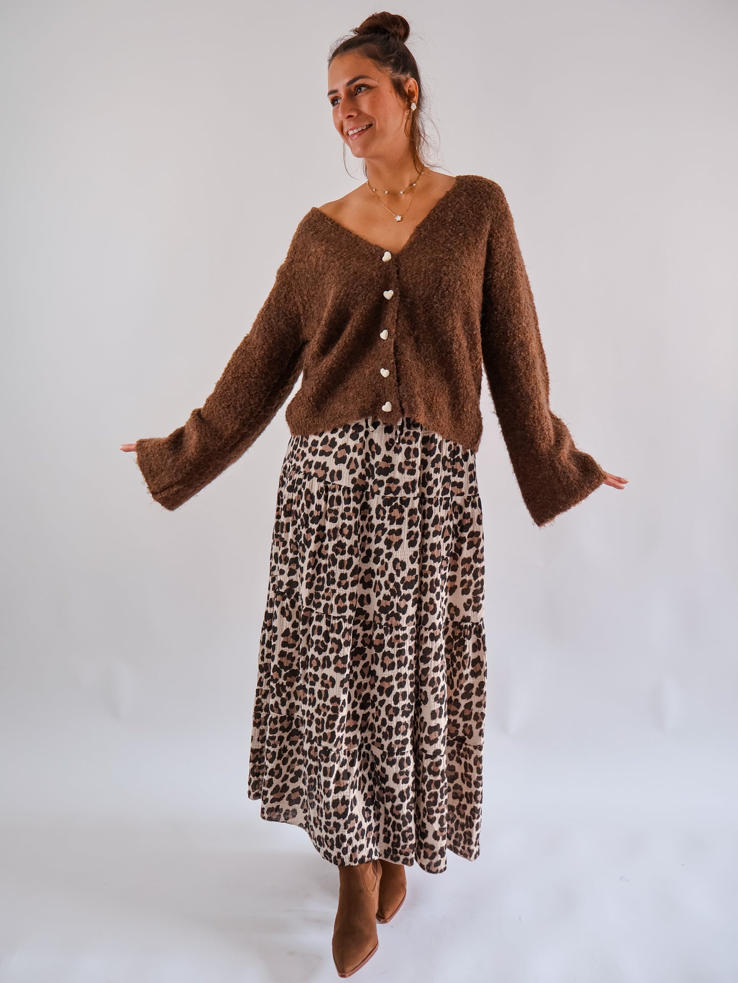 Darling Cardigan Marron