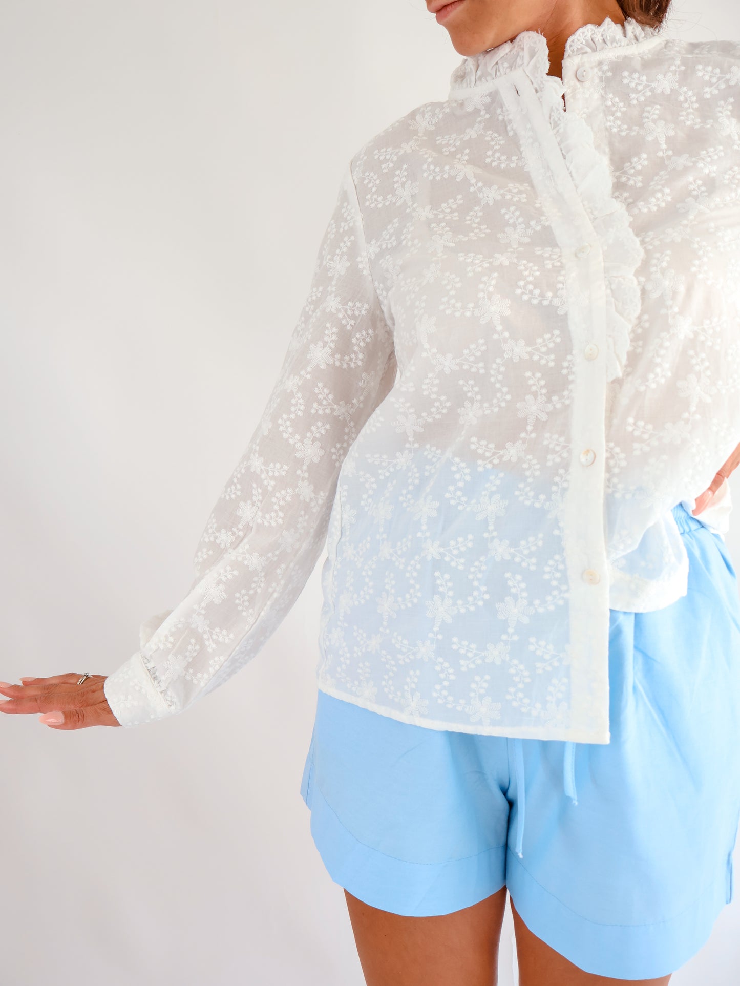 Mariage Bluse Weiß