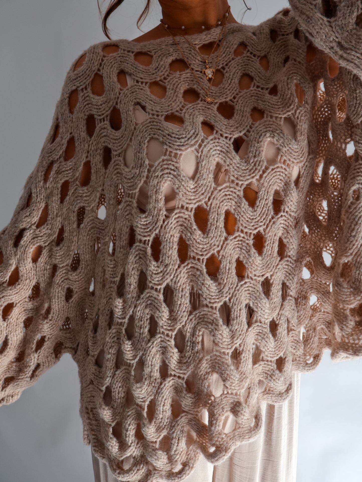 Milla Strickpullover Beige