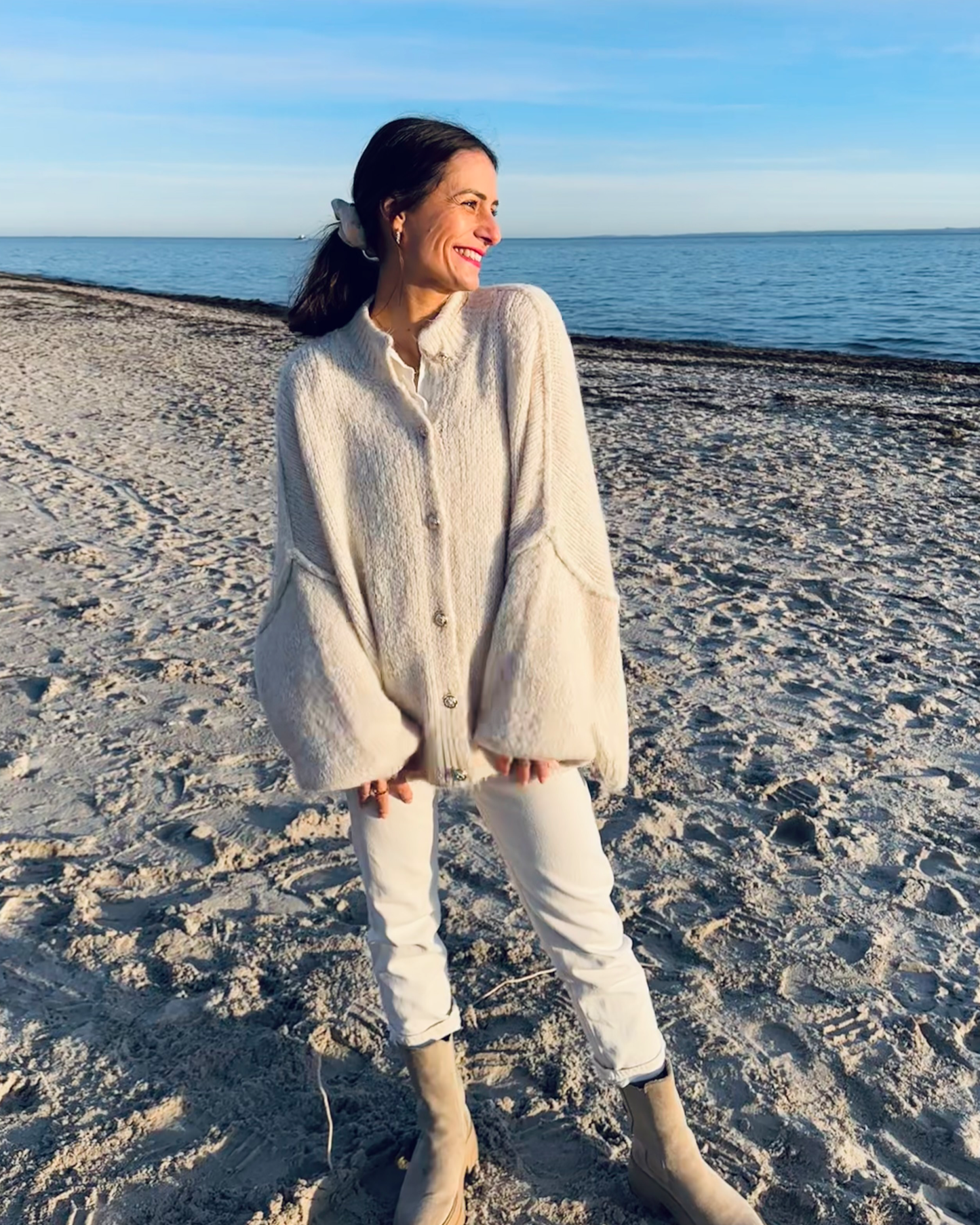 Oversize Cozy Cardigan Vanille