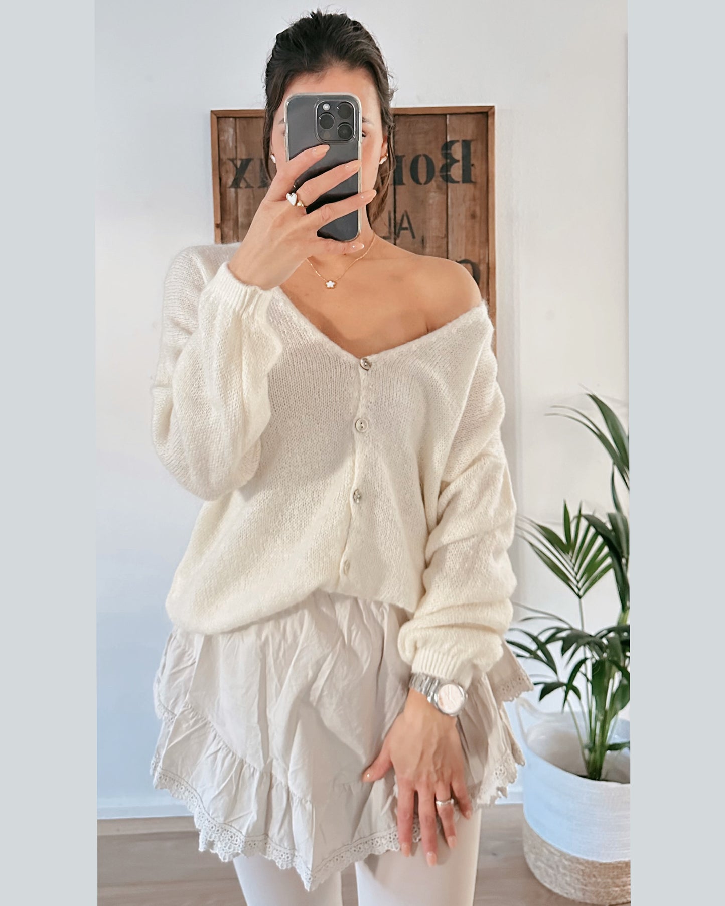 Vivi Cardigan Beige