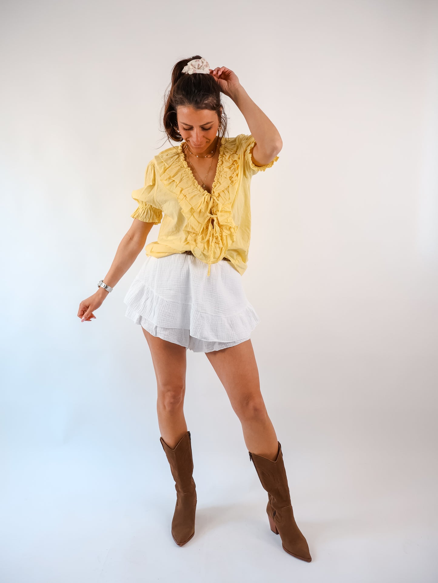 Edith Bluse Citrus