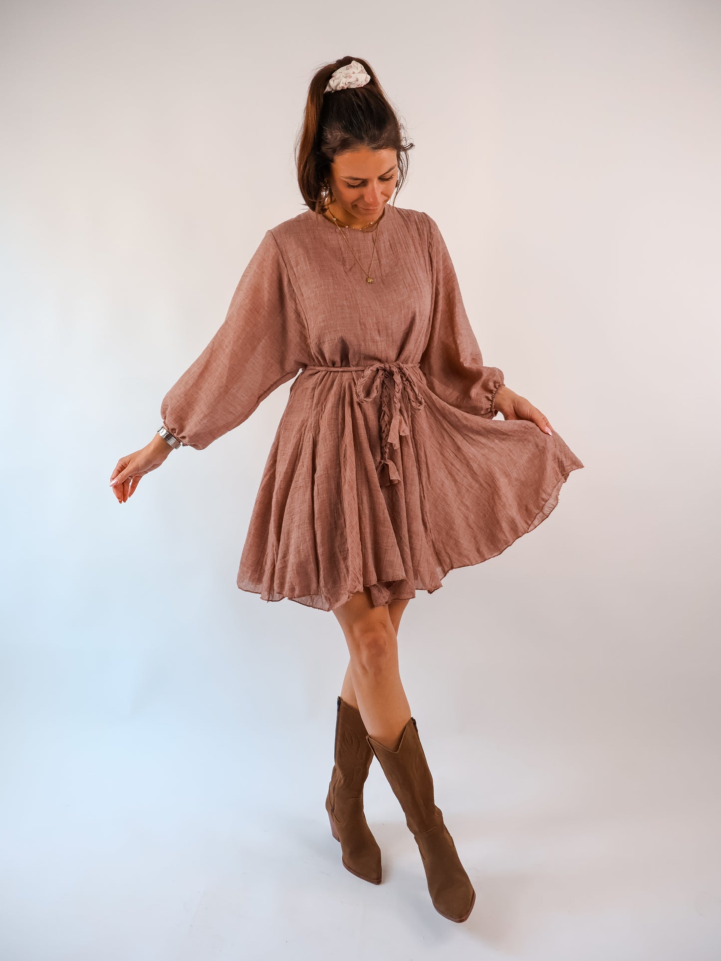 Annabelle Kleid Marron