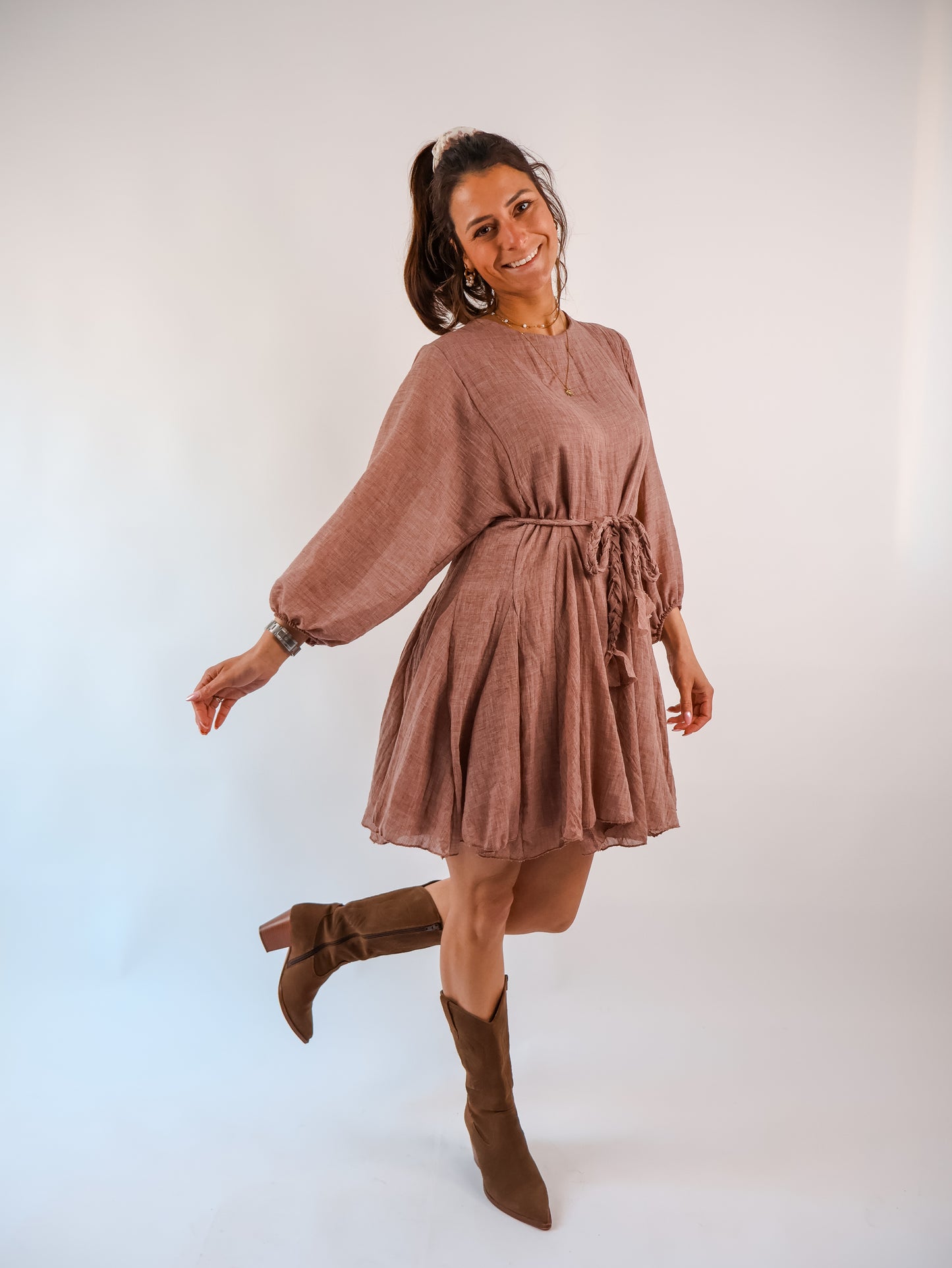 Annabelle Kleid Marron