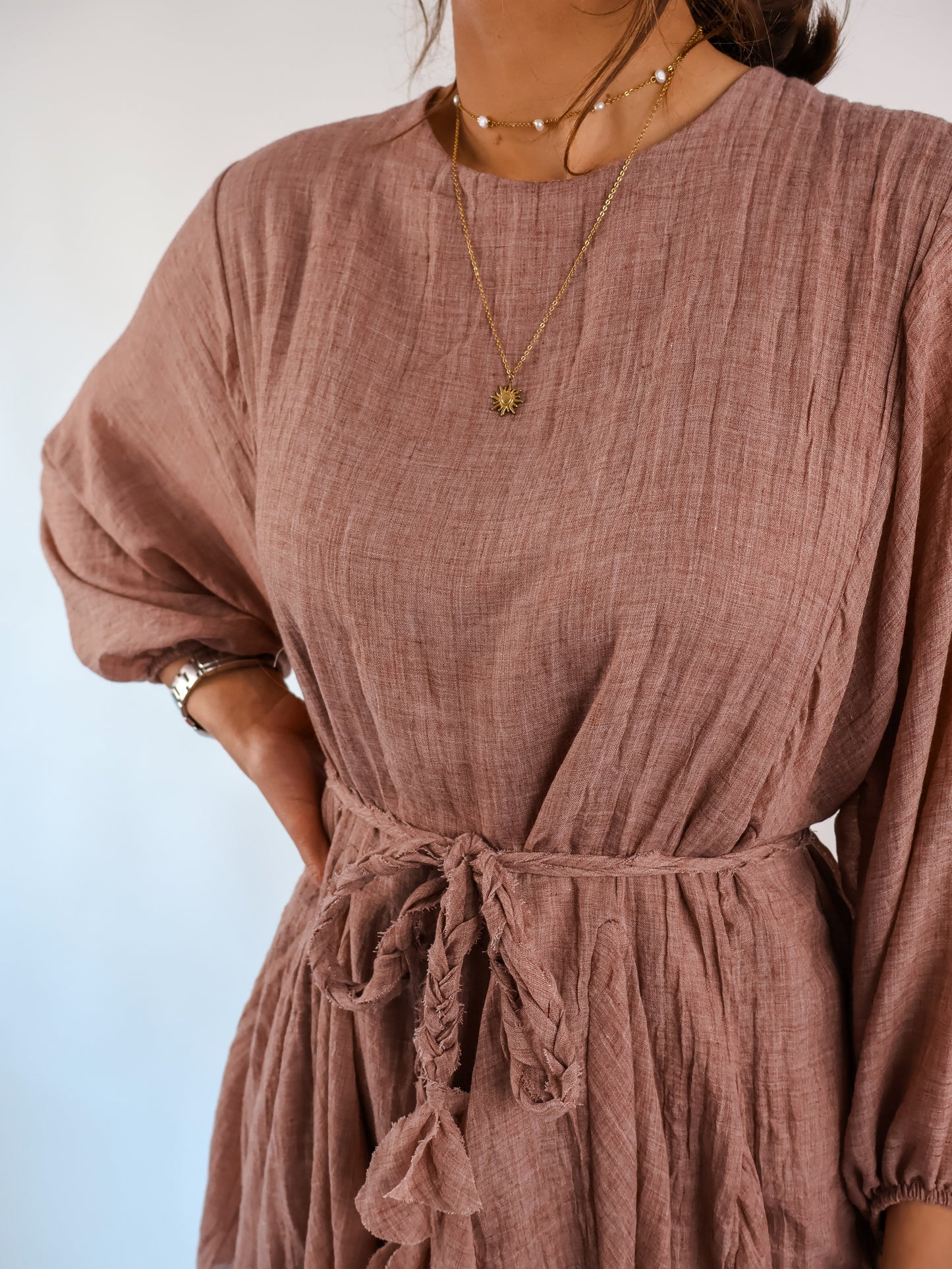 Annabelle Kleid Marron