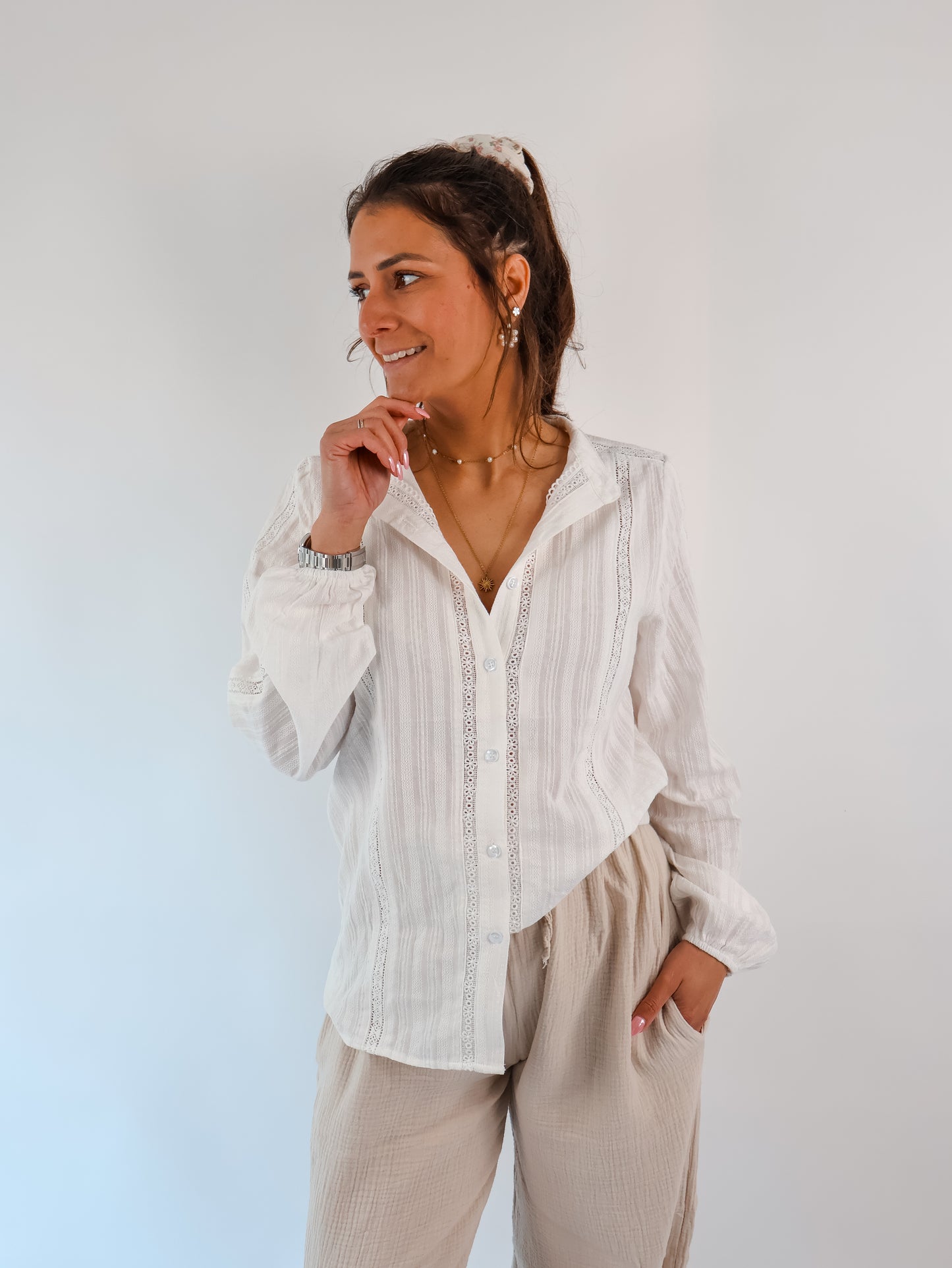 Boho Bluse