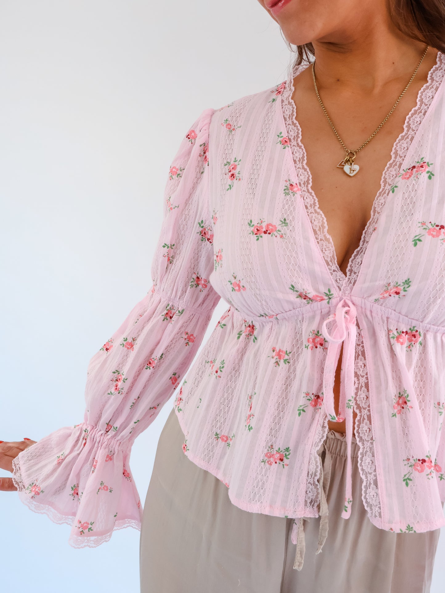 Emilia Bluse Rosa