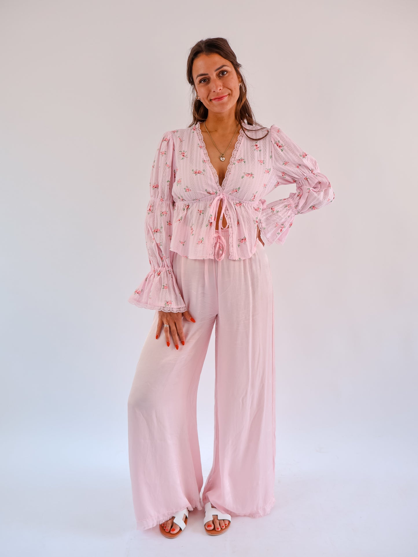 Emilia Bluse Rosa