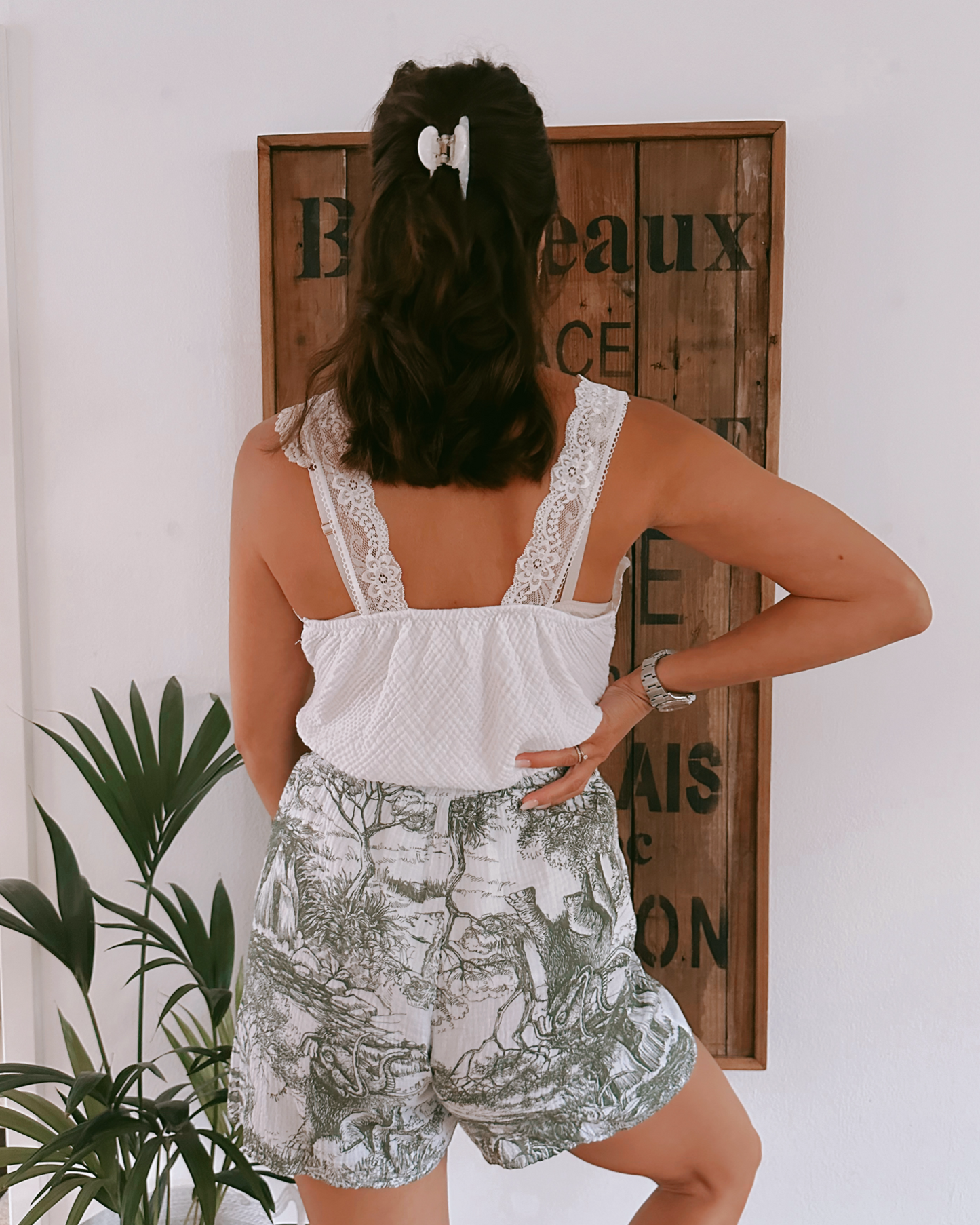 Aria Musselin Set Olive