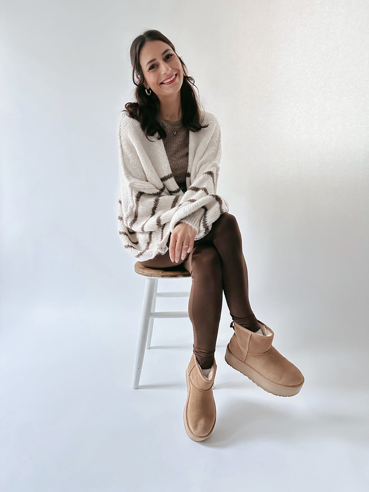 Sophie Strickjacke Marron