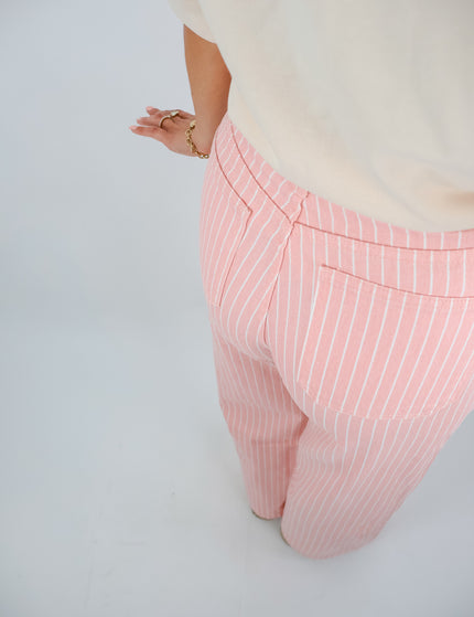 Melodie Streifenhose Blush