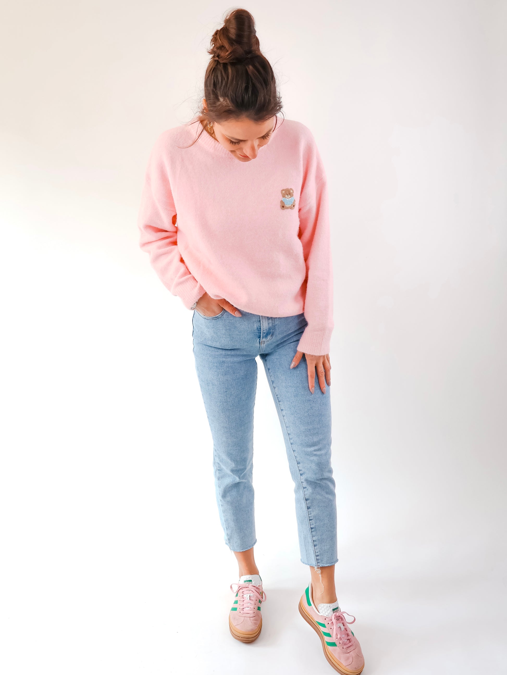 Bärchen Pullover Rosé