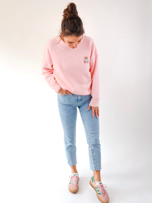 Bärchen Pullover Rosé