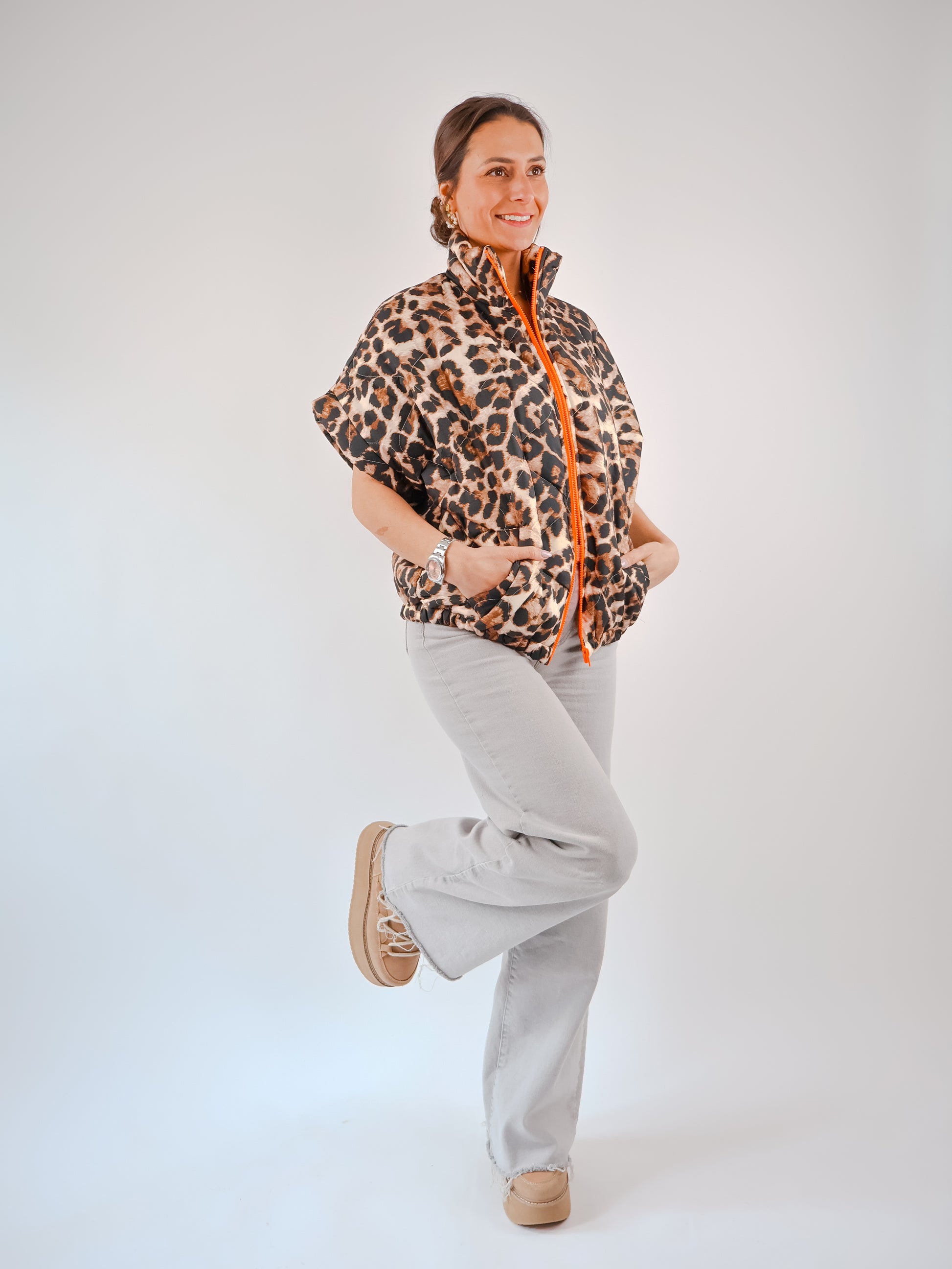 Oversize Weste Leo