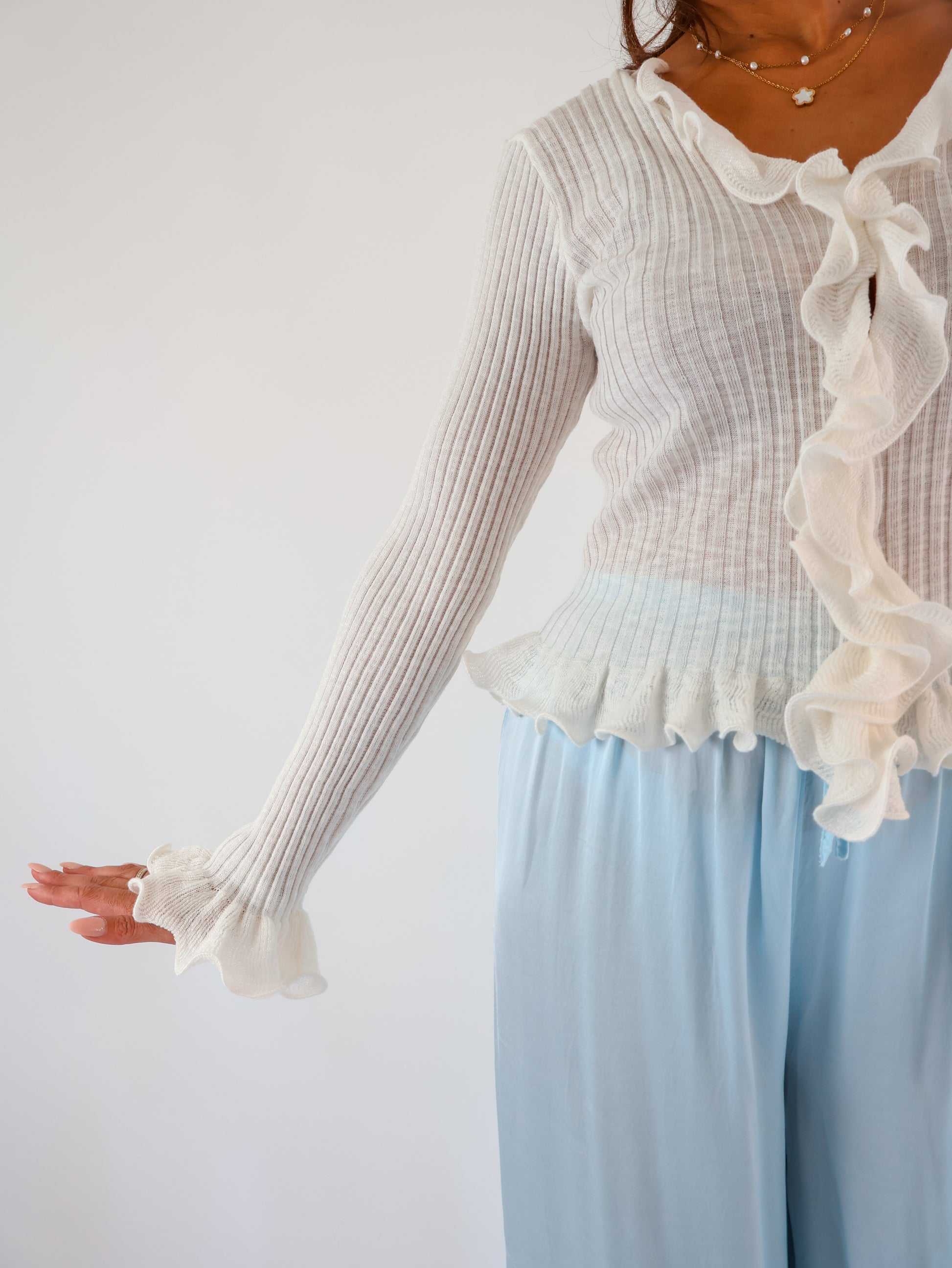 Charlot Strickjacke Offwhite
