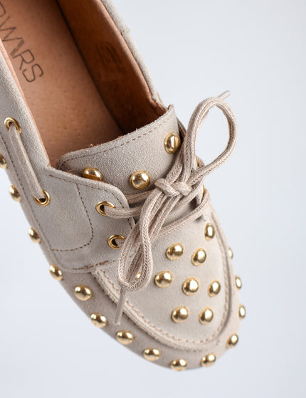 DWRS Latty Big Studs Loafer Sand