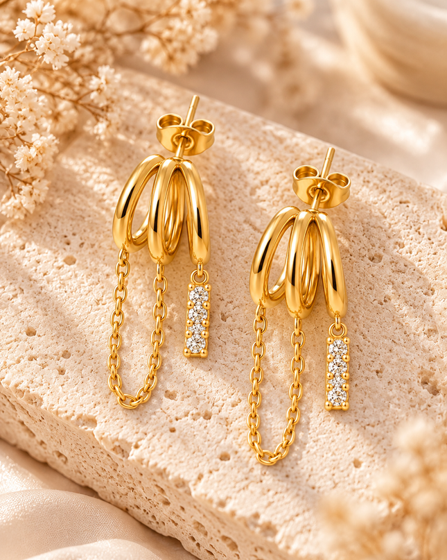 Ohrringe ÉLOISE – Gold