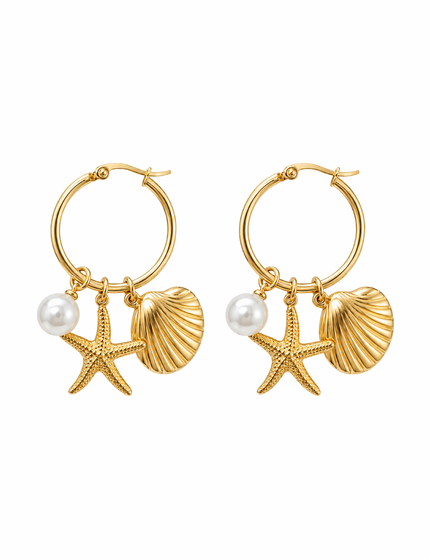 Seaside Ohrringe Gold