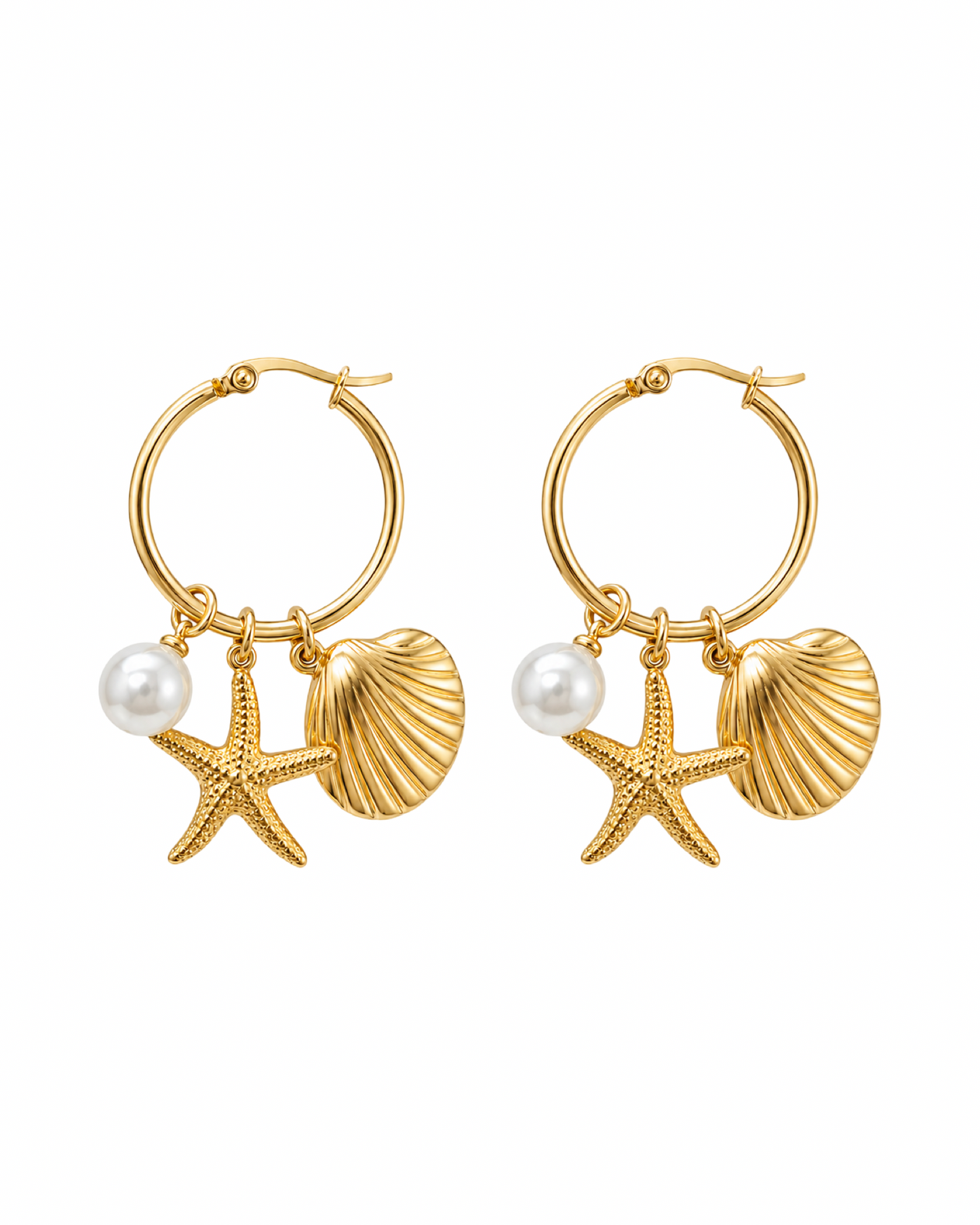 Seaside Ohrringe Gold