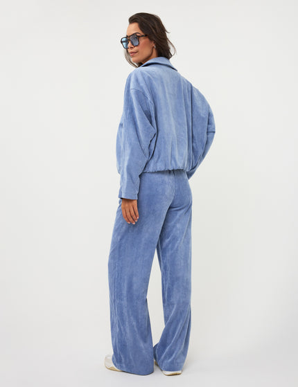 Esqualo Cord Bomberjacke Sky Blue