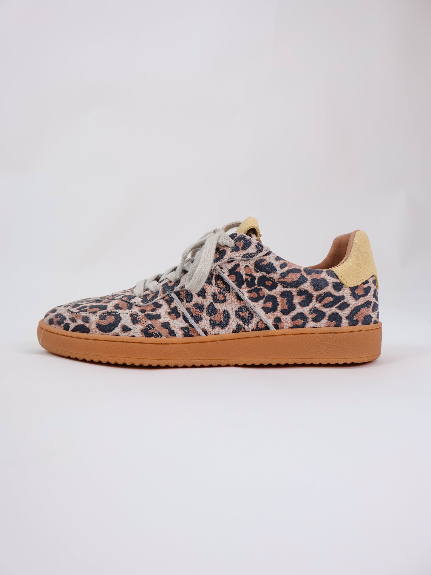 DWRS Poona Leopard Sneaker Low - Butter