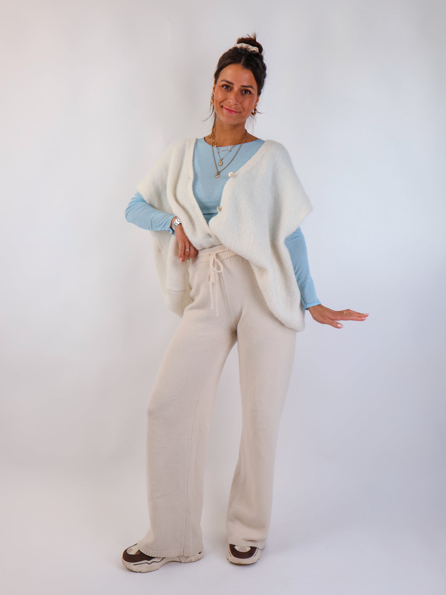 Cashmere Longsleeve Sky