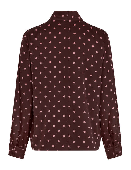 Studio Amaya Selya Bluse Bordeaux