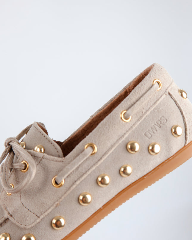 DWRS Latty Big Studs Loafer Sand
