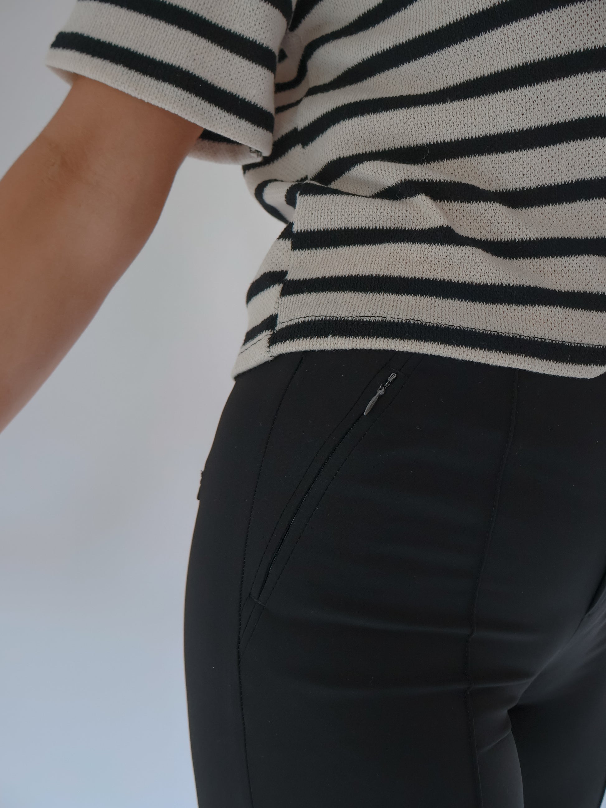 Mac Zip Hose Anna Schwarz