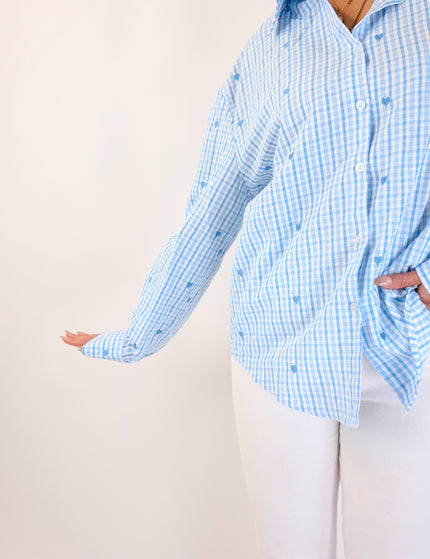 Lovely Bluse Hellblau