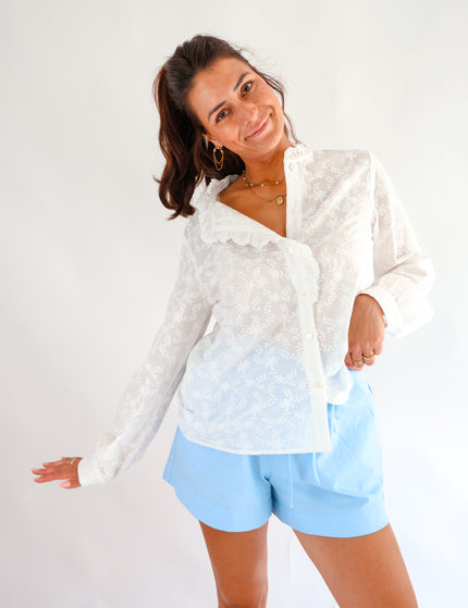 Mariage Bluse Weiß