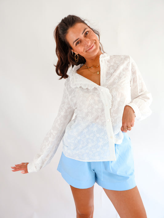 Mariage Bluse Weiß