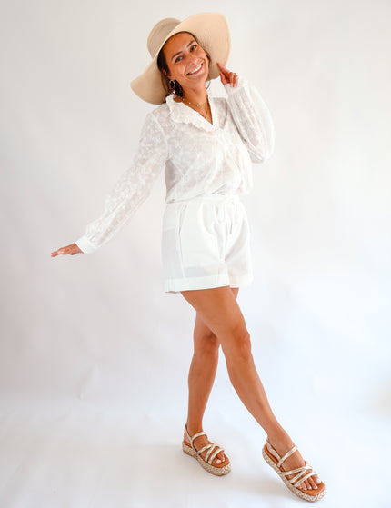 Mariage Bluse Weiß