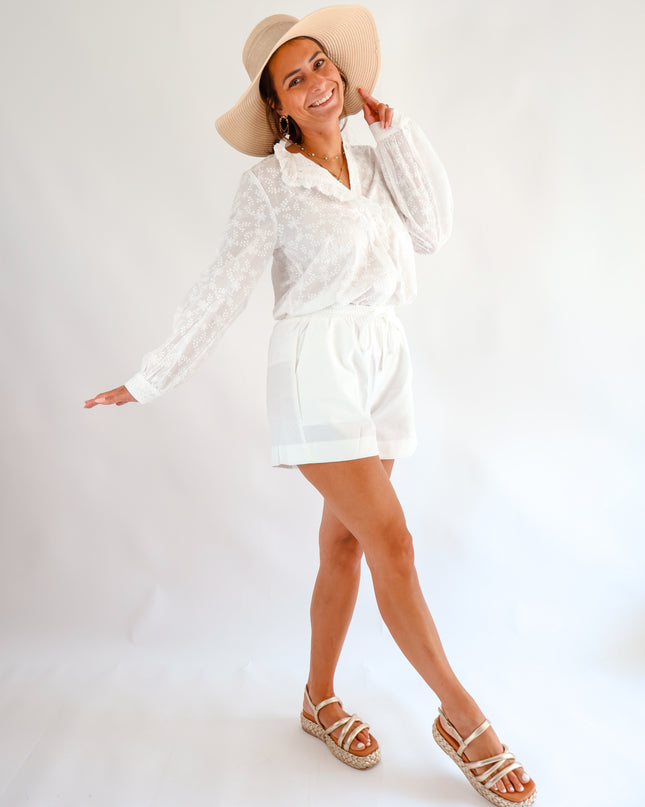 Mariage Bluse Weiß