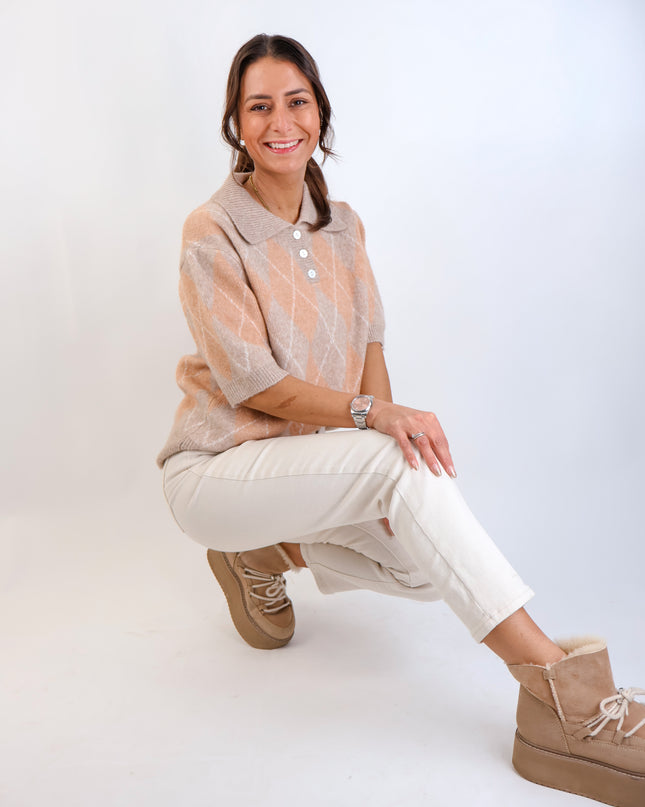 Mom Jeans Creme