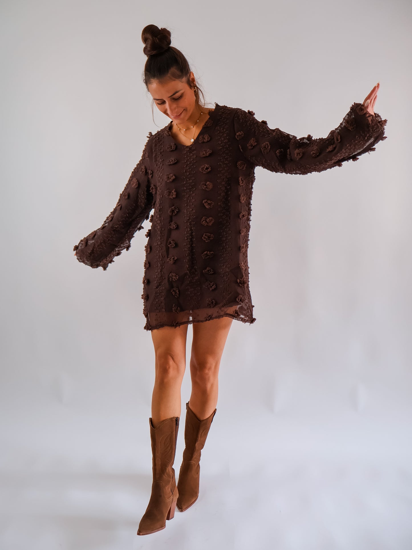 Toffee Kleid Coffee